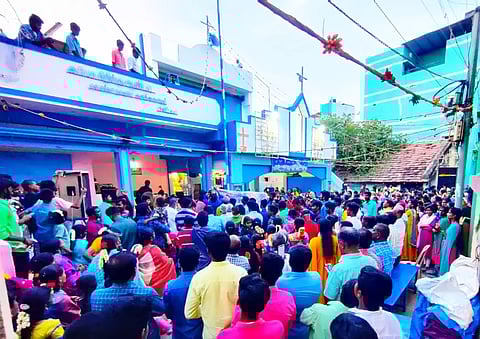 புனித பாத்திமா அன்னை ஆலய திருவிழா கொடியேற்றம்