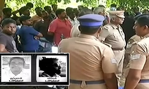 சயனைடு கலந்த மது குடித்து இருவர் உயிரிழந்த சம்பவம் - 4 பேர் பணியிடை நீக்கம்