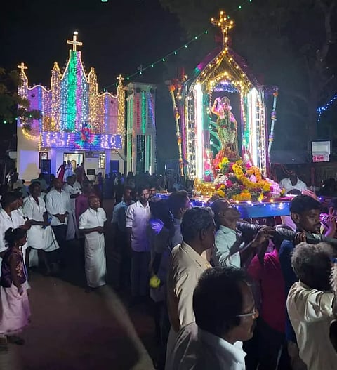 புனித செபஸ்தியார் ஆலய சப்பரபவனி