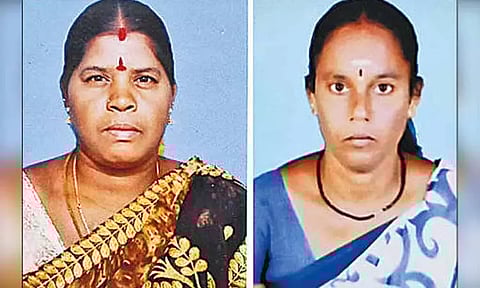 ஆட்டோ கவிழ்ந்து 2 பெண்கள் பலி