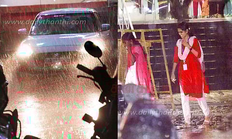 கத்திரி வெயிலின் தாக்கத்தை தணித்த கோடை மழை