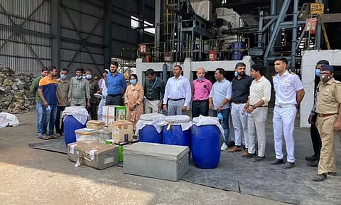 ரூ.1,500 கோடி மதிப்பிலான போதைப் பொருட்கள் அழிப்பு - மும்பை சுங்கத்துறை நடவடிக்கை