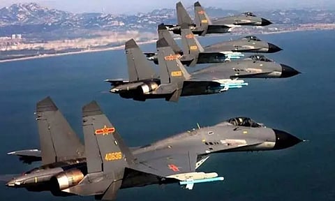 தைவான் எல்லையில் சீன போர் விமானங்கள் அத்துமீறல்