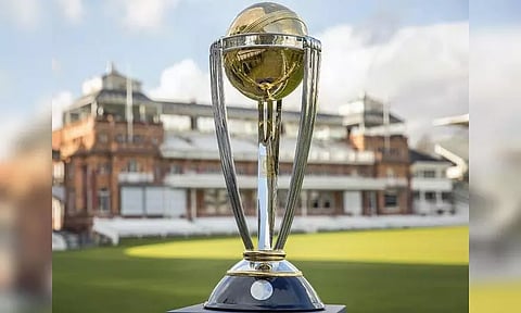 ICC Cricket World Cup trophy (image courtesy: ICC via ANI)  