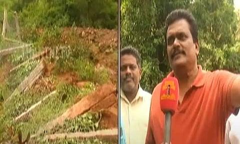 முன்னாள் எம்.எல்.ஏ. தங்க தமிழ்ச்செல்வனின் தோட்டத்திற்குள் புகுந்த அரிக்கொம்பன் யானை