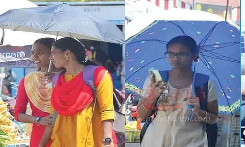 மாவட்டத்தில் வெயிலின் தாக்கம் அதிகரிப்பு