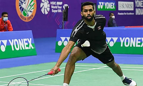 Prannoy HS (image courtesy: BAI Media via ANI)