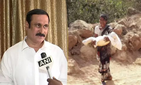 தமிழகத்தில் இறந்தவர்களின் உடலை நடந்தே சுமந்து செல்லும் அவலம் இனி நடக்கக் கூடாது - அன்புமணி ராமதாஸ் வலியுறுத்தல்