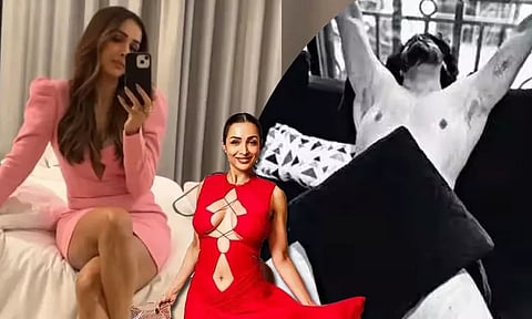 50 வயது நடிகை படுக்கையறையில் நிர்வாண போஸ் கொடுத்த போனி கபூர் மகன்...!