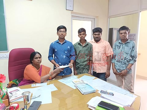 குமாரபாளையம் அரசு கல்லூரியில் மாணவர்கள் சேர்க்கை