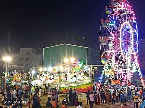 எஸ்.எஸ்.எஸ். எண்டர்டெயின்மெண்ட், நளபாகம் கேட்டரிங் சர்வீஸ் சார்பில் பொருட்காட்சி