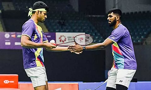 பேட்மிண்டன் தரவரிசையில் சாத்விக்-சிராக் ஜோடி முன்னேற்றம்