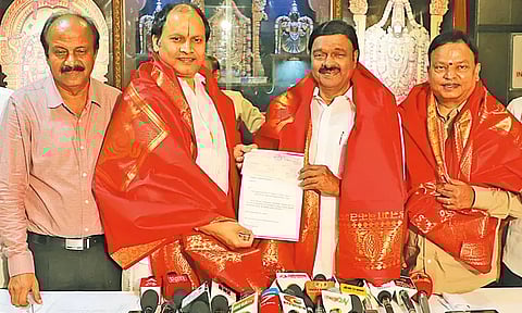 ரூ.14 கோடியில் 3 கிரவுண்ட் இடம் வாங்கப்பட்டு உள்ளது - தியாகராயநகரில் ரூ.50 கோடியில் புதிய வெங்கடேச பெருமாள் கோவில்