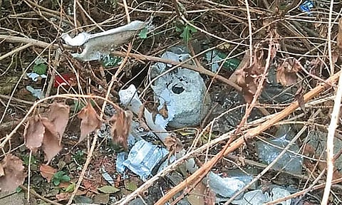 கும்மிடிப்பூண்டியில் குடியிருப்பு பகுதியில் வீசப்பட்ட மனித மண்டை ஒடு, எலும்புகளால் பரபரப்பு