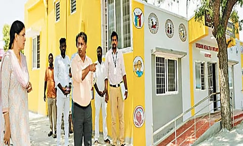 காஞ்சீபுரம் மாநகராட்சிக்குட்பட்ட பகுதிகளில் கலெக்டர் ஆய்வு