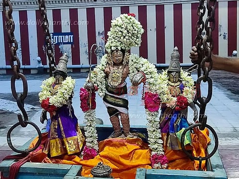 வடுவூர் கோதண்டராமர் கோவிலில் வசந்த உற்சவம்