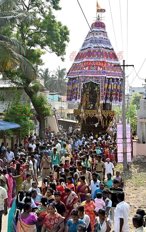 பெட்டி காளியம்மன் கோவில் தேரோட்டம்80 ஆண்டுகளுக்கு பிறகு நடந்தது