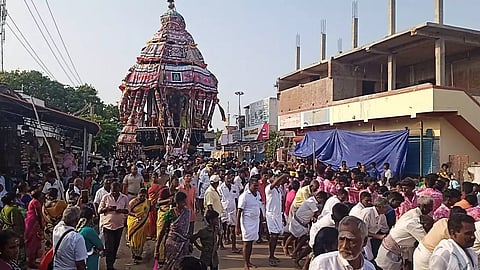 விருத்தபுரீஸ்வரர் கோவில் தேரோட்டம்