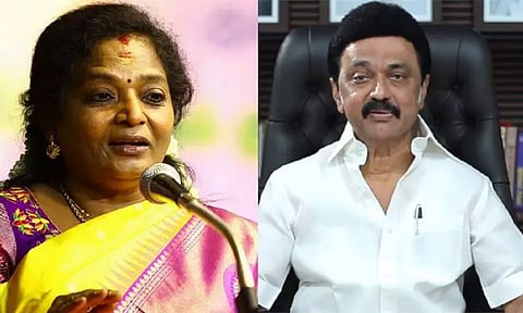 தெலுங்கானா கவர்னர் தமிழிசைக்கு முதல்-அமைச்சர் மு.க.ஸ்டாலின் பிறந்தநாள் வாழ்த்து