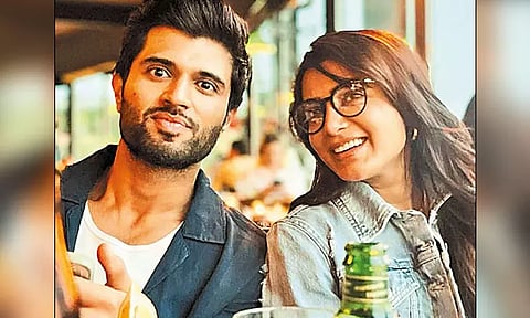 வைரலாகும் புகைப்படம்... விஜய் தேவரகொண்டா-சமந்தா நெருக்கம்?