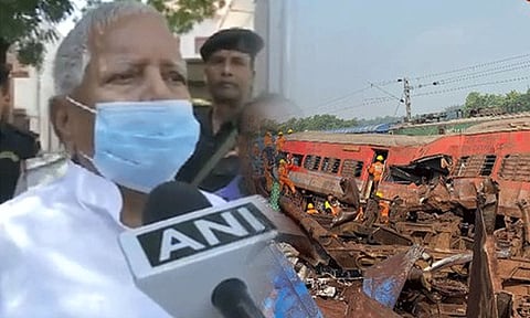 ஒடிசா ரயில் விபத்து - ராஷ்ட்ரிய ஜனதா தள தலைவர் லாலு பிரசாத் யாதவ் குற்றச்சாட்டு!