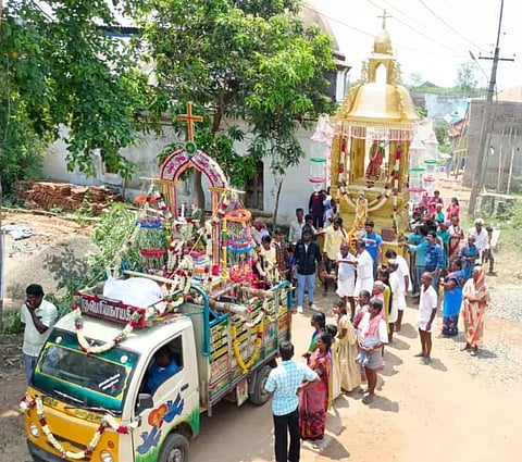 புனித பெரியநாயகி அன்னை ஆலய தேர் பவனி