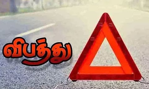 கோயம்பேட்டில் லாரி சக்கரத்தில் சிக்கி வாலிபர் பலி