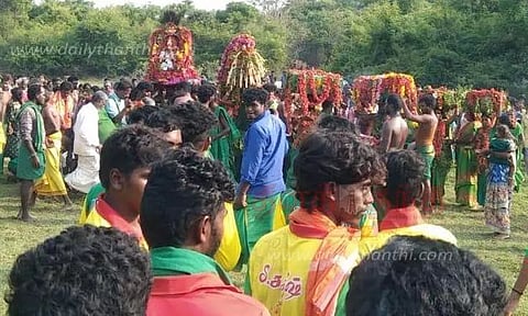பர்கூர் அருகேவன தேவதையம்மன், வனமுனி அய்யனார் கோவில் திருவிழா