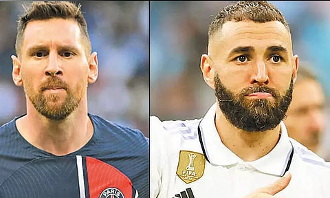 புதிய கால்பந்து அணிக்கு மாறும் லயோனல் மெஸ்சி மற்றும் பென்ஜிமா.