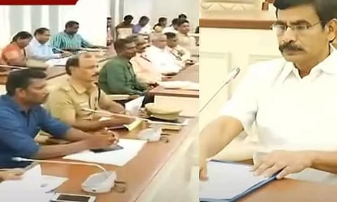 தென்மேற்கு பருவ மழை முன்னேற்பாடுகள் குறித்து தலைமைச் செயலாளர் இறையன்பு தலைமையில் ஆலோசனை