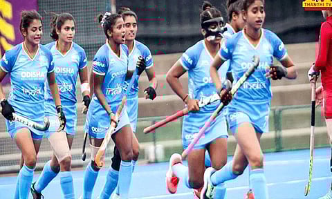 ஆசிய ஜூனியர் ஆக்கி - ஜப்பானை வீழ்த்தி இறுதிப்போட்டிக்கு முன்னேறிய இந்தியா