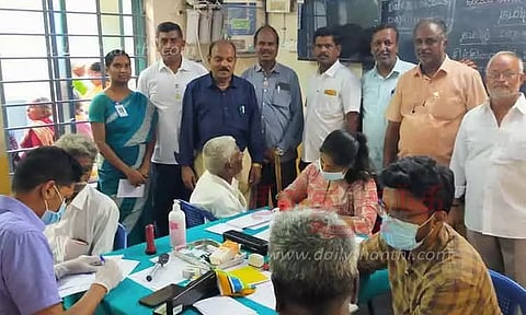 இலவச கண் சிகிச்சை முகாம்