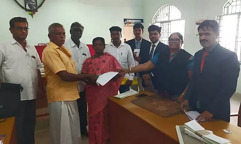 மக்கள் நீதிமன்றத்தில் 28 வழக்குகளுக்கு தீர்வு