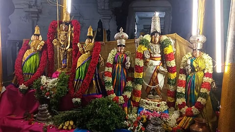 துறையூர் பிரசன்ன வெங்கடாஜலபதி கோவிலில் திருக்கல்யாணம்