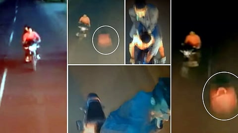 குஜராத்தில் 80 கி.மீ. வேகத்தில் போகும்போது ஓடும் பஸ் கூரை மேல் ஏறி தமிழக சுற்றுலா பயணிகளின் பொருட்கள் கொள்ளை