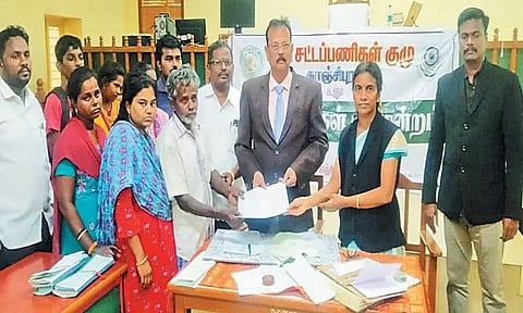 காஞ்சீபுரத்தில் லோக் அதாலத்தில் 48 வழக்குகளுக்கு தீர்வு