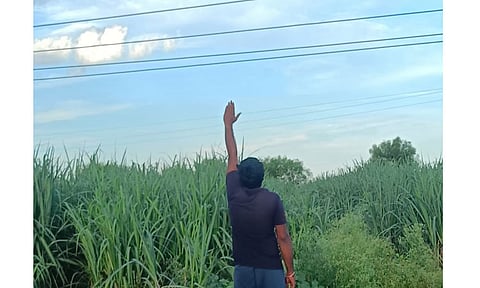 கைக்கு எட்டும் தூரத்தில் மின்கம்பிகள்