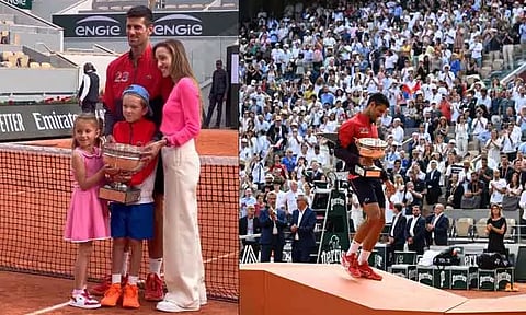 23-வது 'கிராண்ட்ஸ்லாம்' பட்டத்தை வென்று ஜோகோவிச் சாதனை - ரூ.20½ கோடியை பரிசாக அள்ளினார்