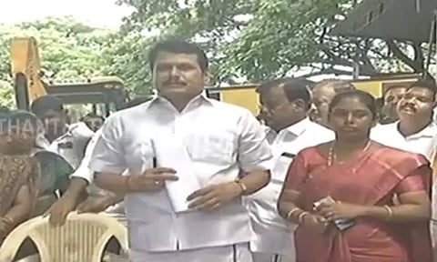 அமித் ஷா வந்ததும் சென்னையில் கரண்ட் கட் விவகாரம்: அது தற்செயலாக நடந்தது - அமைச்சர் செந்தில் பாலாஜி பதிலடி