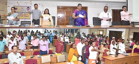 குழந்தை தொழிலாளர்களை பணிக்கு அமர்த்தினால் ரூ.50 ஆயிரம் அபராதம் - கலெக்டர் உமா எச்சரிக்கை