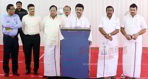 தமிழரை பிரதமராக ஆக்கினால் மகிழ்ச்சி:மோடி மீது அமித்ஷாவுக்கு என்ன கோபம் என்று புரியவில்லை?முதல்-அமைச்சர் மு.க.ஸ்டாலின் பேட்டி