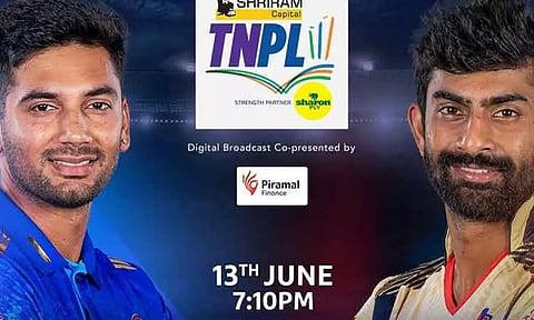 டிஎன்பிஎல் - சேலம் அணிக்கு எதிரான ஆட்டத்தில் சேப்பாக் சூப்பர் கில்லீஸ் பேட்டிங் தேர்வு