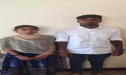 கோபி போலீஸ் நிலையத்தில் பாதுகாப்பு கேட்டு காதல் ஜோடி தஞ்சம்