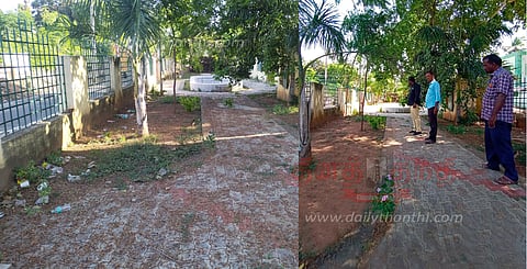 தஞ்சையில் பராமரிப்பின்றி கிடந்த பூங்கா சீரமைக்கப்பட்டது