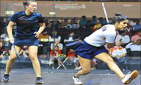 உலகக் கோப்பை ஸ்குவாஷ் போட்டியை வெற்றியுடன் தொடங்கியது இந்தியா