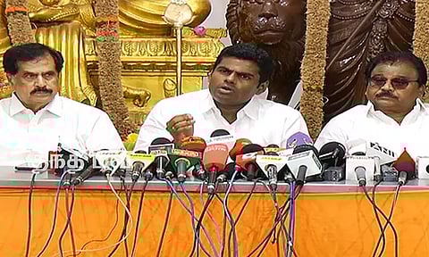 செந்தில் பாலாஜி மீது நடவடிக்கை எடுக்க சொன்னவர் மு.க.ஸ்டாலின் - அண்ணாமலை பரபரப்பு பேட்டி