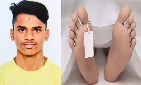 செங்குன்றம் அருகே மோட்டார் சைக்கிள் மீது டிராக்டர் மோதி வாலிபர் சாவு