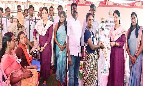 காஞ்சீபுரம் மாவட்ட மக்கள் தொடர்பு முகாமில் பயனாளிகளுக்கு ரூ.1¼ கோடியில் நலத்திட்ட உதவிகள்