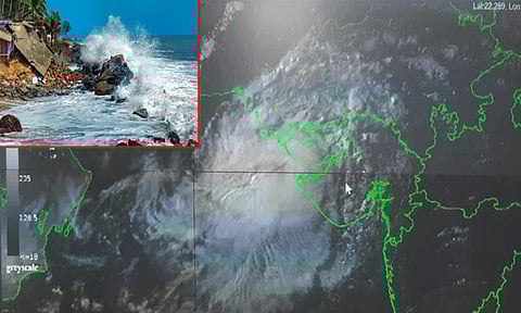 125 கிலோமீட்டர் வேகத்தில் பலத்த காற்று, மழையுடன் குஜராத் கடற்கரையை கடக்கும் பிபோர்ஜாய் புயல்..!