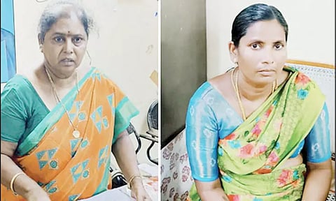 ரூ.15 ஆயிரம் லஞ்சம் வாங்கிய தாட்கோ பெண் அதிகாரி, உதவியாளர் கைது